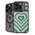 Lucky Heart Pattern iPhone 14 Pro Kickstand Case